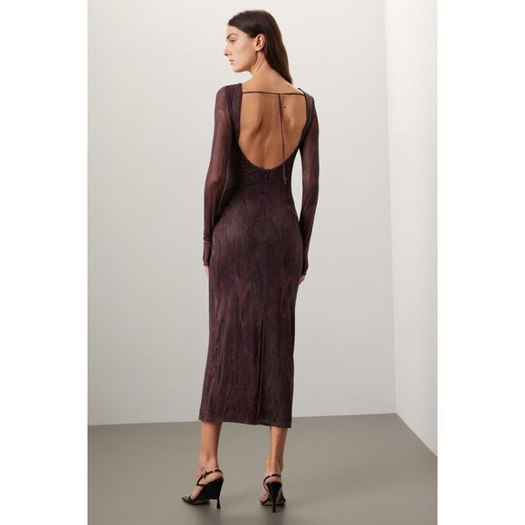 Louna Mesh Overlay Dress - Picture 4 of 11